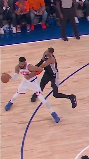 Karl-Anthony Towns gets called for two fouls 65 seconds into the game #shorts
