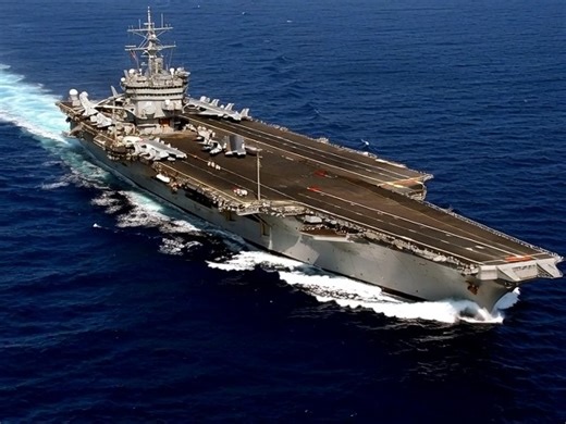 20K views · 338 reactions | The First Nuclear Giant Ever Built — USS Enterprise (CVN-65) Shocked the World #USSEnterprise #FirstNuclearCarrier #NavalHistory #SeaDominance #WarshipLegend #MilitaryShock #ColdWarPower #ViralVideo | Navy History | Facebook