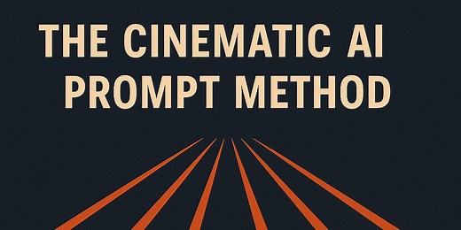 The Cinematic AI Prompt Method