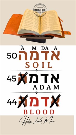 #Elohim is #AMAZING #genius with hid scientific code2GOD encoded in the #OriginalBible which allows Holy Land Man to discover God's messaging to #humanity. The Original Bible is the source of all 1700 human flawed translatinslations. | Original Bible Foundation & code2GOD