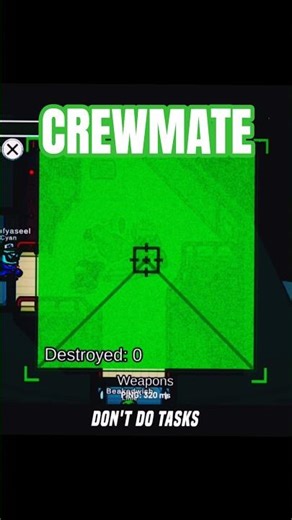 Eyeopening Crewmate Tricks #amongus #amongusskeld