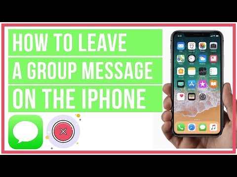 How to Leave A Group Message On An iPhone