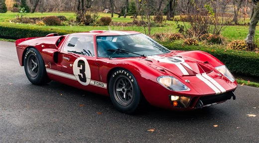 1966 Ford GT40 MKII Lightweight Sold For Near-Record $12,375,000 - American Cars And Racing