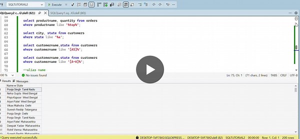 SQL Queries for Data Analysis: Extract, Filter, and Sort | AJAI KUMAR MISHRA posted on the topic | LinkedIn