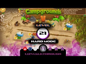 Campgrounds 5 - Level 21 Walkthrough