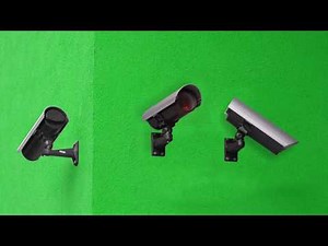 ◢◤EFECTO PANTALLA VERDE O FONDO VERDE DE CÁMARAS DE VIGILANCIA ◢◤