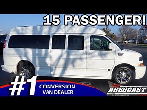 Used 2013 GMC Conversion Van Explorer 15 Passenger Hi-Top | Dave Arbogast Conversion Vans UP28157