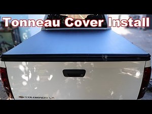 How to Install A Tri-Fold Tonneau Cover (Chevy Colorado Bed Cover)