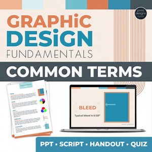 Intro to Graphic Design for Middle, High School • Common Graphic Design Terms