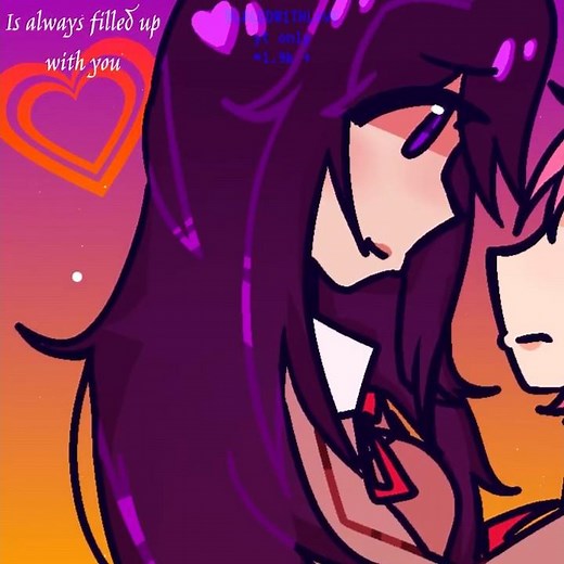 yuri² #dokidokiliteratureclub #natsuri #yuri #natsuki #ddlc #wlw #animation #animationmeme #cute