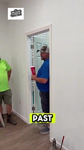 1.1M views · 2.3K reactions | Choosing the right nails for door jambs and casings. #DIYCarpentry #NailGunTips #HomeImprovement #DoorInstallation #CarpentrySkills | The Home Building and Remodeling Show | Facebook