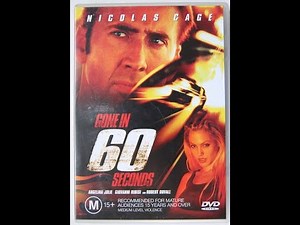 Opening and Closing To "Gone in 60 Seconds" (Touchstone Home Video) DVD Australia (2000) REUPLOADED
