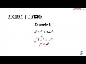 Algebra | Division
