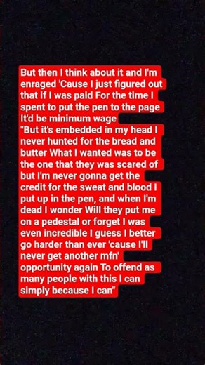 Eminem "Offended" lyrics (the fast part)