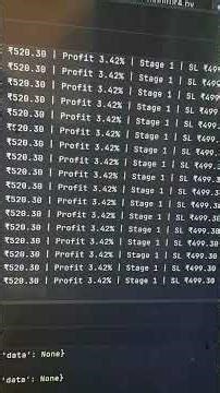 Real-Time Algo Trading LIVE 💻 | Smart AI Bot | Fully Automated Profits
