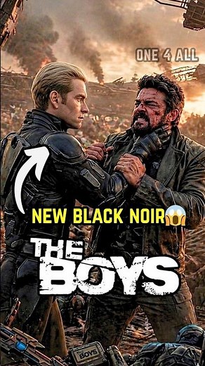 NEW BLACK NOIR IS NOT HOMELANDER's CLONE!😱 #theboys #homelander #blacknoir #theboyz #starlight #mcu