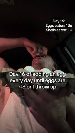 Shotgunning Eggs: Day 16 Egg Challenge Adventure