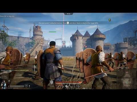 Battering Ram, Trebuchet, Unit-Object Interactions | Conqueror's Blade Training/In-Game Tutorial Pt3