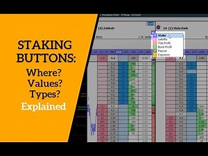 STAKING BUTTONS: Where? Changing Values and Types Explained