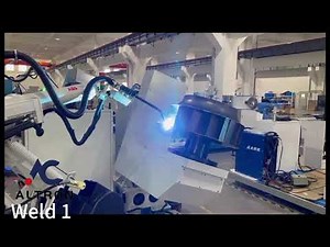 AI Robot Automatic Welding Use In Industrial Fan Production-centrifugal fan impeller