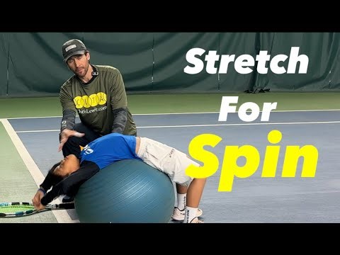Unlock Your Kick Serve | Essential Stretch to Build Topspin Power (Drill 1)