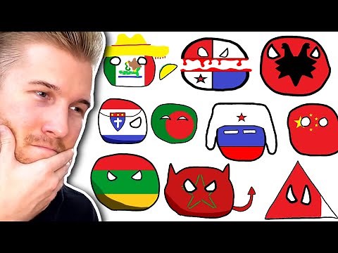 Drawing World Flags & Countryballs By MEMORY...