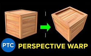 [中英字幕]如何在Photoshop中改变物体的视角 - PTC[油管搬运]