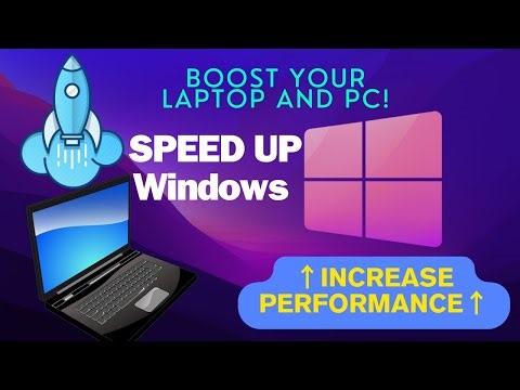 How to boost windows 10/11 performance, increase your PC speed