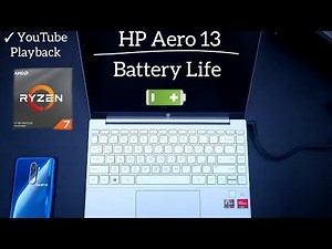 HP Pavilion Aero 13 : Battery Life