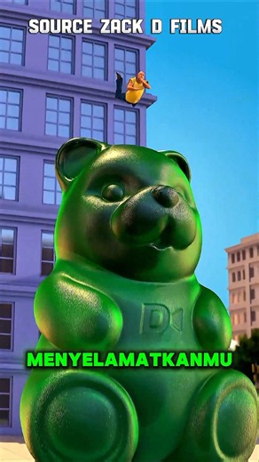 Apa Jadinya Kalau Jatuh ke Beruang Gummy Raksasa?