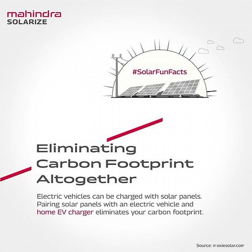 Save Money & the Planet | Solar Panels for EV Charging #mahindrasolarize