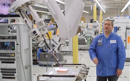 机器人工业制造：走进达芬奇机器人工厂，了解达芬奇手术机器人的制造过程