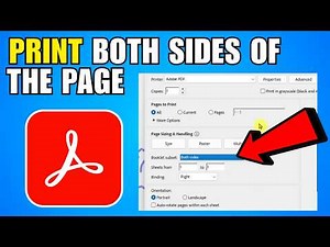 How To Print On Both Sides Of The Page In Adobe Acrobat And Acrobat Reader (2026) (Complete Guide)