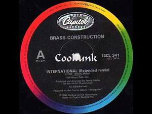 Brass Construction - International (12" Extended Remix 1984)