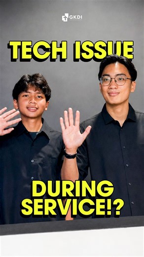 TIM MULTIMEDIA UDAH PASTI PALING DIANDALKAN URUSAN PERALATAN TEKNIS DI GEREJA! | MEMES GKDI #shorts