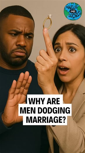 Marcus Lewis | WHY ARE MEN DODGING MARRIAGE? Make sure to watch the full video on youtube channel let me know your thoughts in the comments below... | Instagram