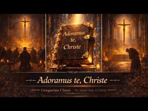 Gregorian Chant Adoramus te, Christe | Good Friday Antiphon | "We Adore You, O Christ"432Hz