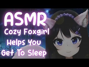 [ASMR] Foxgirl snuggles you to sleep~♥ Kitsune roleplay, softspoken whispers (REMASTERED)