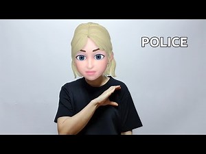 American Sign Language (ASL) Vocabulary Lesson: Police