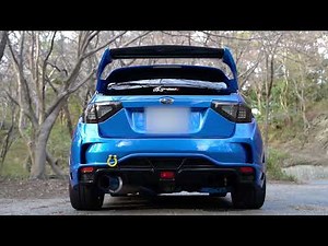 近藤エンジニアリング 【極】フルチタンマフラー ECV開閉 インプレッサ WRX STI【GRB】