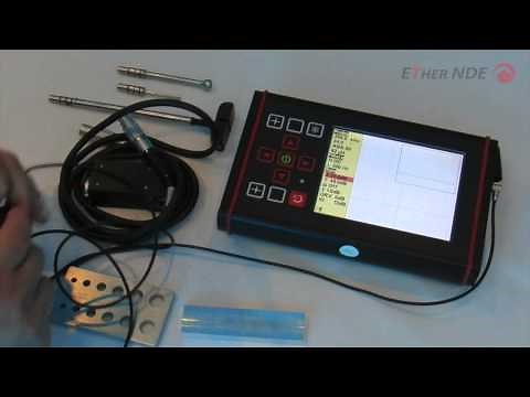 Eddy Current NDT Hole Inspection Demonstration