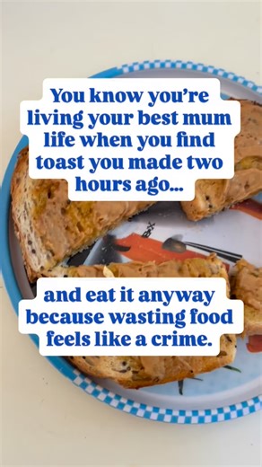 Bonita Carroll (Bollinghaus) on Instagram: "Still in your pyjamas. Coffee reheated for the third time. Standing at the bench like it’s a five-star café you never get to sit in. Motherhood is wild. You make five breakfasts… and eat the one nobody wanted. But honestly… I wouldn’t trade it. Even the cold toast era has its magic. Tell me the most “mum meal” you’ve eaten lately so I know I’m not alone. #mumlifechaos #relatablemumlife #motherhoodunfiltered #honestmotherhood #mumreality"