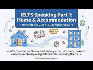 IELTS Speaking Part 1: Home and Accommodation - Complete Guide with Examples | Band 7-9 Answers