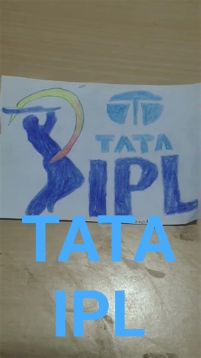 TaTa ipl logo drawing