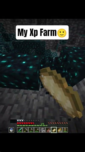 My Xp Farm🙂 #minecraft #xpfarm