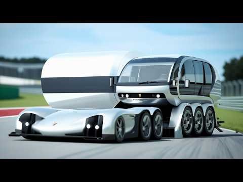 Future Luxury Transport 2070 – AI Powered Machines
