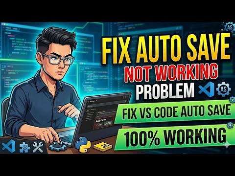 Fix Auto Save Not Working in VS Code@Tech 