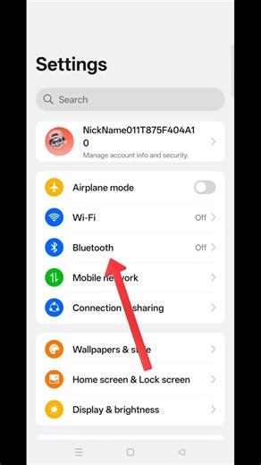 Bluetooth ON Kaise kare || Bluetooth me apna Name kaise add kare ||#shorts