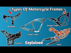 Motorcycle frames explained||Hindi