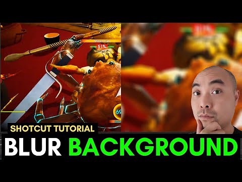 Shotcut How To Blur Background (Blur Effect, Blur Filter, Video Game Blur) | Shotcut Tutorial